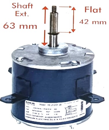 SMC HE 212 EF29 (HIMSUN) Spilt Outdoor Motor For Blue Star E 1154, E1163, E 1159, E 1229,E 1166, E 1113& More 1.5/2.0 Ton Ac