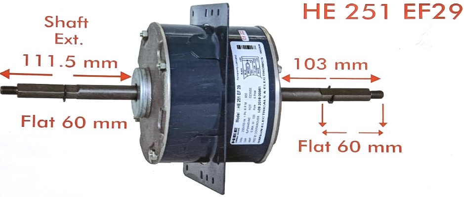 SMC HE 251 EF29 (HIMSUN) For Window Air Conditioner Lloyd & More 1.0/ 1.5/2.0 Ton Ac