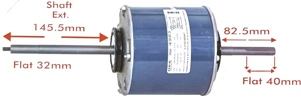 SMC HE 258 EF (HIMSUN) For Window Air Conditioner Voltas (Old Model) & More 1.0/1.5/2.0 Ton Ac