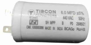 SMC Capacitor 6 Mfd For Air Conditioner Motor & More