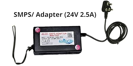 Suraj M 24v Power Supply (6 Month Warranty) Adapter for Water Purifier, RO Smps 24v 2.5 Amp, Spare Parts Adapter 24V 2.5A Spectra SMPS, Universal Type Use in All Type RO/UV/UF Water Purifier (Black) - Image 2