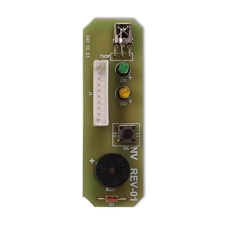 Alam Pcb Compatible with 10 Pin Split Display & Handset Sencer PCB Daikin AC Spares Parts