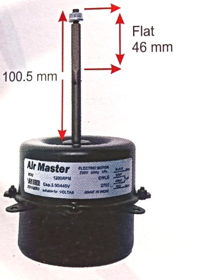 SMC AM 2707 (Air Master) Spilt Outdoor Motor For Voltas & More 1.0, 1.5 & 2.0 Ton Ac