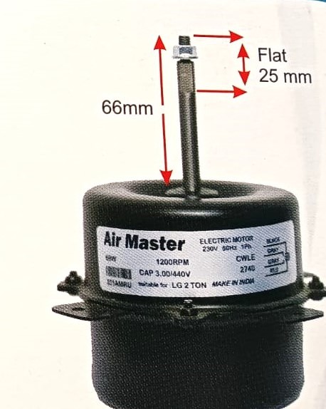 SMC AM 2740 (Air Master) Spilt Outdoor Motor For Lg 2 Ton & More 1.0, 1.5 & 2.0 Ton Ac