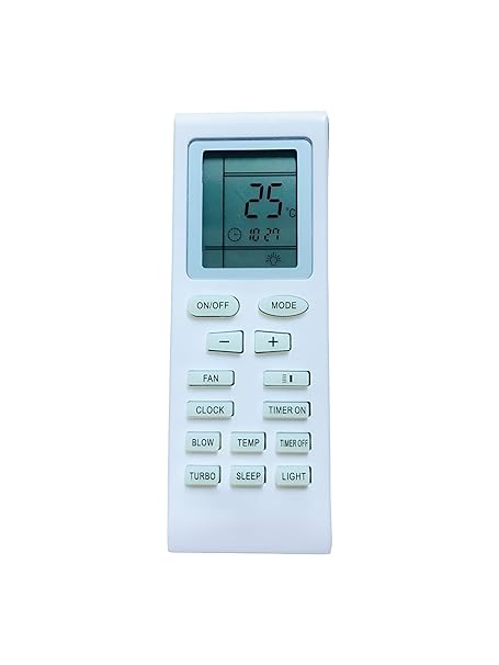 Alam Am AC Remote No. 18A (No Backlight), Compatible/Replacement for Voltas AC Remote Control (Exactly Same Remote Will Only Work)