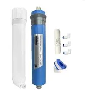 SMC  Mambrane High Tds, Membrane Housing, 3 pcs Elbow Connectors, Fr & Taflon Tape Compatible with All Kind of Domestic RO Water purifiers.