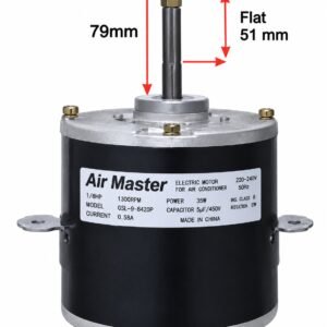 Am 2204 (Air Master) Spilt Outdoor Motor For Azure & More 1.0, 1.5 & 2.0 Ton Ac (SMC)