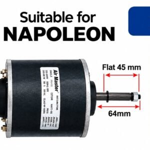 Am 2254 (Air Master) For Window Ac Motor For Napoleon (Local Brand) & More 1.5 / 2.0 Ton Ac (SMC)