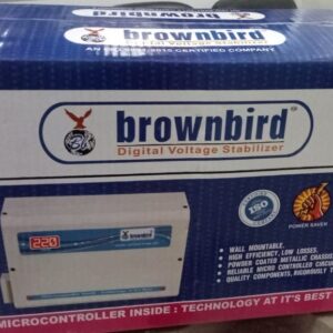 SMC Digital Voltage Stabilizer for All Inverter and Non Inverter AC Upto 2.0 & 2.5 Ton AC 5 Kva  130V-280V  (Aluminum Wound) (White) | 3 Year Warranty