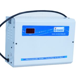 SMC Digital Voltage Stabilizer for All Inverter and Non Inverter AC Upto 1.5 Ton AC & Main Line 4 Kva  90V-280V  (Aluminum Wound) (White) | 1 Year Warranty