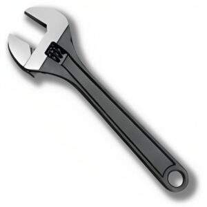 SMC Pye Universal Multi-Function Professional 10 inch with 0-30mm Opening Capacity Adjustable Wrench Spanner Hand Tool Single Sided Open End Wrench