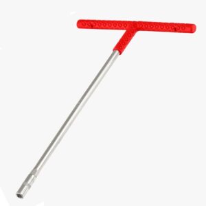 SMCT Spanner Socket Wrenches 10MM, Chrome Plated Finish, Size 10MM Hex end with Comfortable PVC Soft Grip Handle, Suitable for Automotive, Hobby, Professional, DIY & Industrial Use