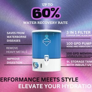 Suraj - Pro/Do - 0011 Aqua Liter RO+UV Water Purifier for home with Intelligent food grade storage Tank