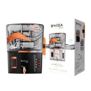 Omega B+ RO+UV Water Purifier with TDS Controller, 12 Litre Storage, 5 Stage Purification | Suitable for Home Kitchen & Office (SMC)