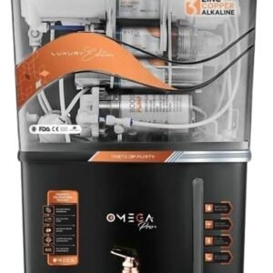 Omega B+ RO+UV Water Purifier with TDS Controller, 12 Litre Storage, 5 Stage Purification | Suitable for Home Kitchen & Office (SMC)