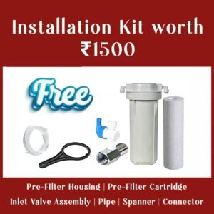 Omega+ RO+UV Water Purifier with TDS Controller, 12 Litre Storage, 5 Stage Purification | Suitable for Home Kitchen & Office (SMC)
