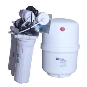 Under Counter 6 Stage RO Water Purifier 7L Tank | RO UV UF with TDS Controller | 15 LPH | 24V Booster Pump | Compact Under Sink Kitchen Water Filter | White (SMC)