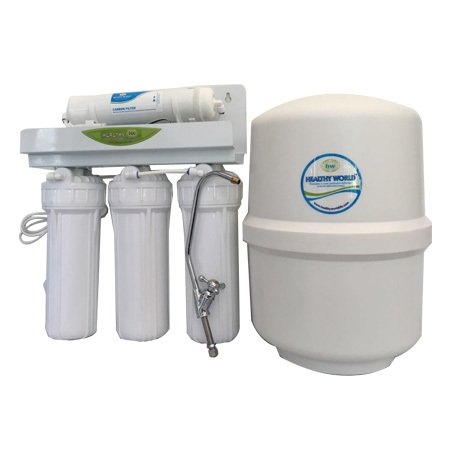 5 Stage Electrical Under sink and Wall Mounted UV Water Purifier (NO RO, NO Booster Pump, No Taste Change,)35L (SMC)